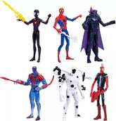 Marvel Spider-Man Across the SpiderVerse Ultimate Showdown Exclusive Action Figure 6-Pack