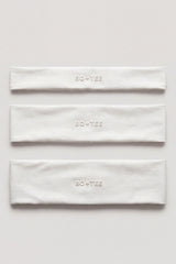 Soft Active Headband 3-Pack in Milk
