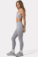 Soft Active Leggings in Grey Marl