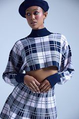 HOME FOR THE HOLIDAYS CROPPED SWEATER
