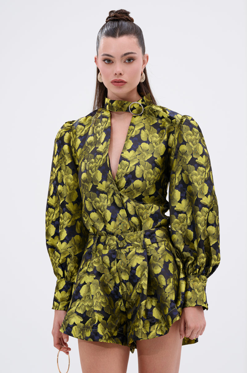 LOOK THIS WAY FLORAL BODYSUIT