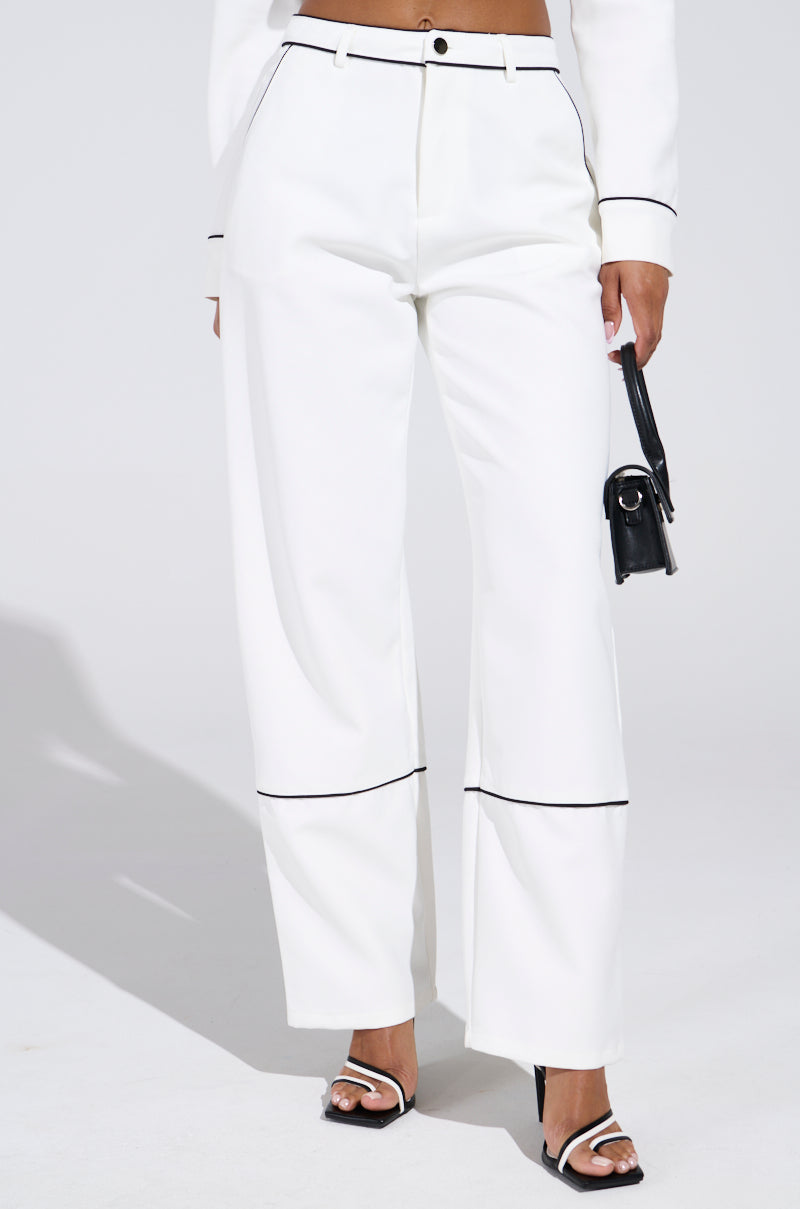LISA CUFFED WOVEN PANT