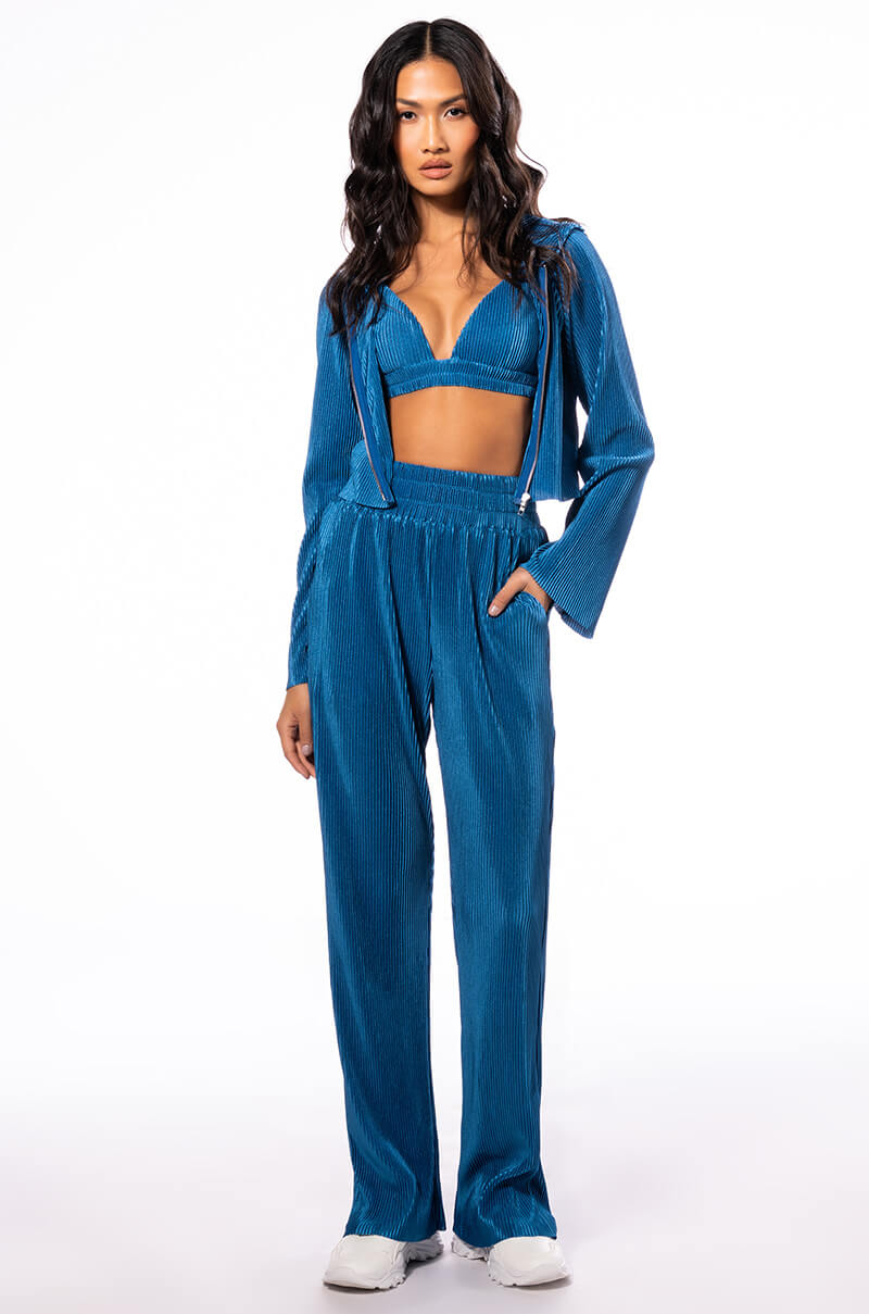 ASTRID PLEATED BRALETTE