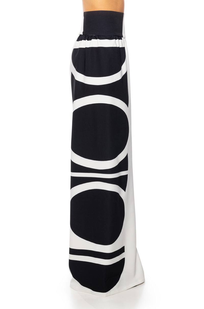 AT THE VILLA PALAZZO BANDED PANT