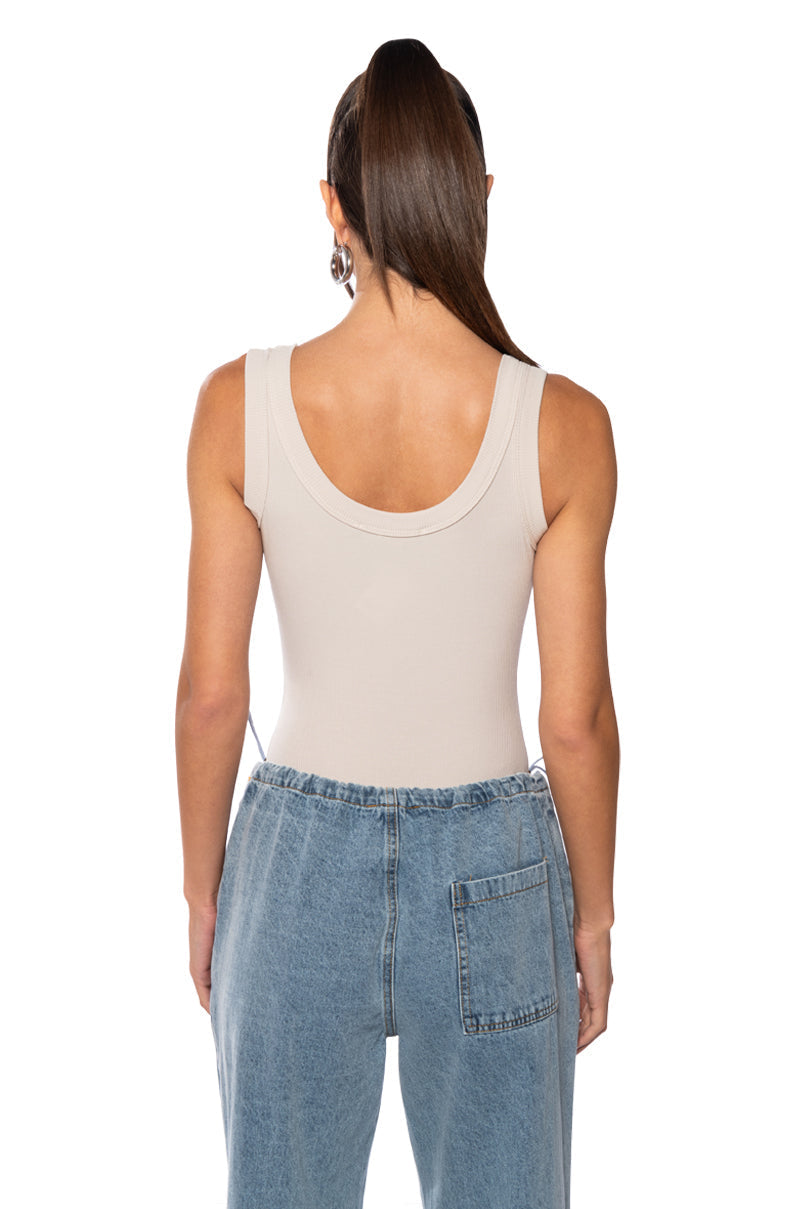 FOR YOUR EYES ONLY BABY RIBBED BODYSUIT