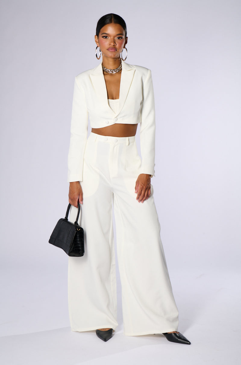 LOTTIE WIDE LEG TROUSER