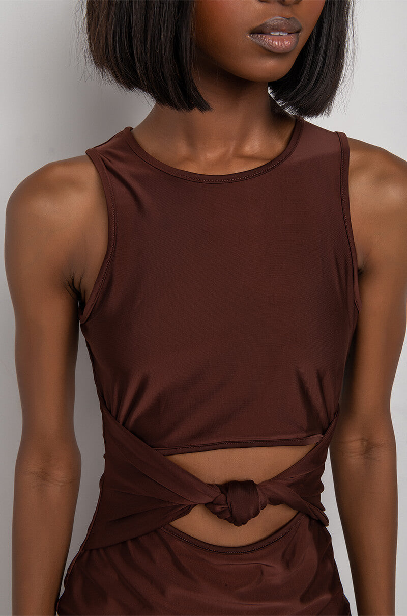 NO PROMISES MIDI DRESS