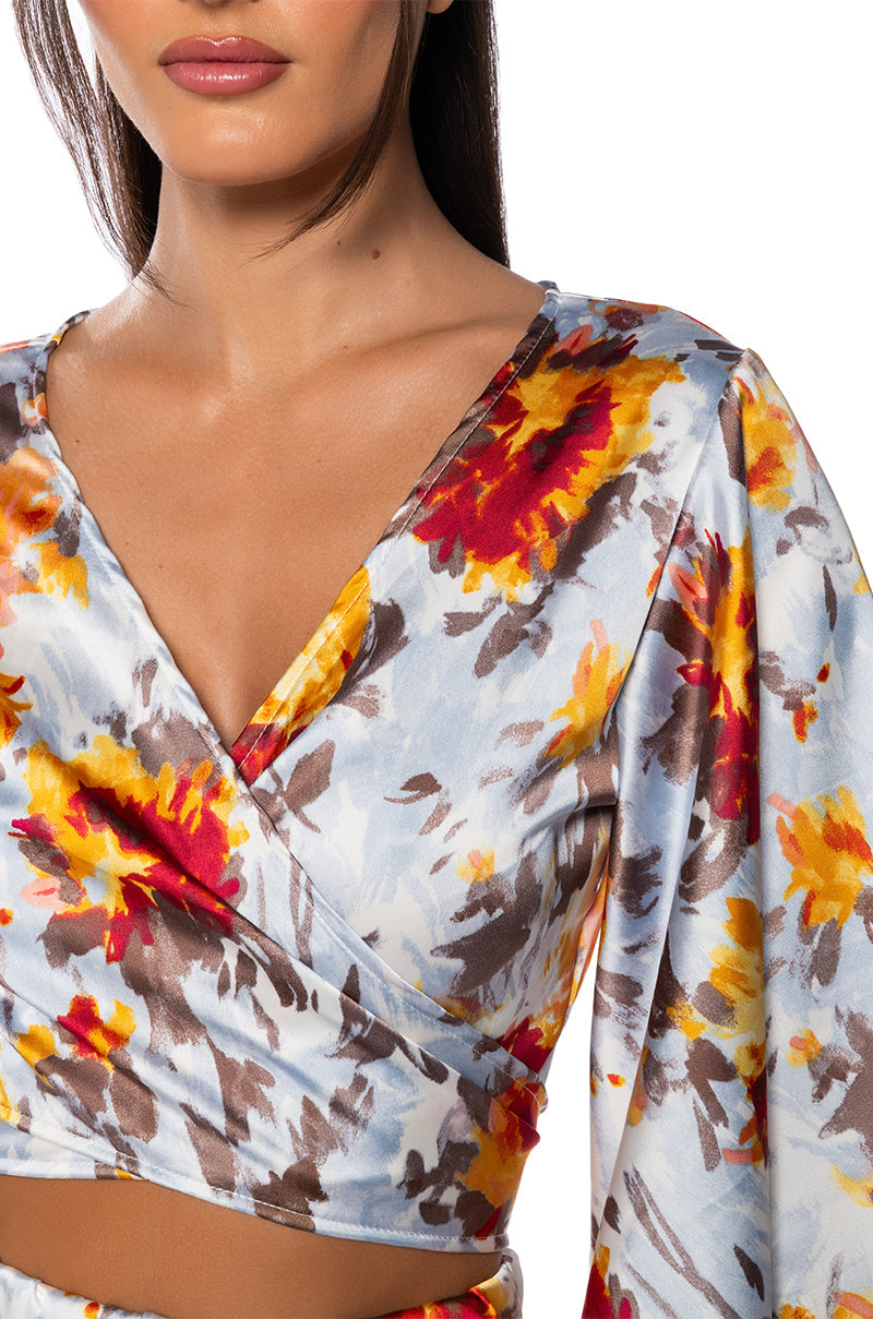 PRETTIEST PROBLEM BLOUSE AND SHORT SET